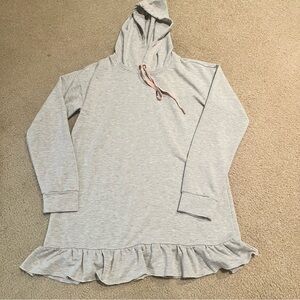 Matilda Jane Size Small Lets Go Together Gotta Run Tunic Top Hoodie